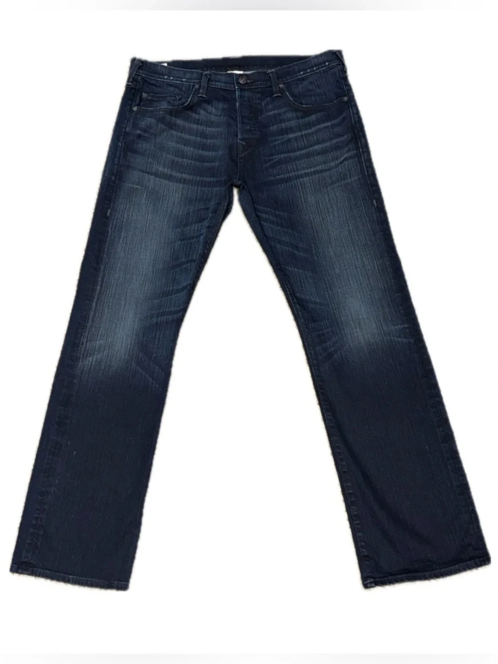 👖🎸 TRUE‎ RELIGION Bobby Straight Dark Wash | Made In USA | Men's Sz 38X34